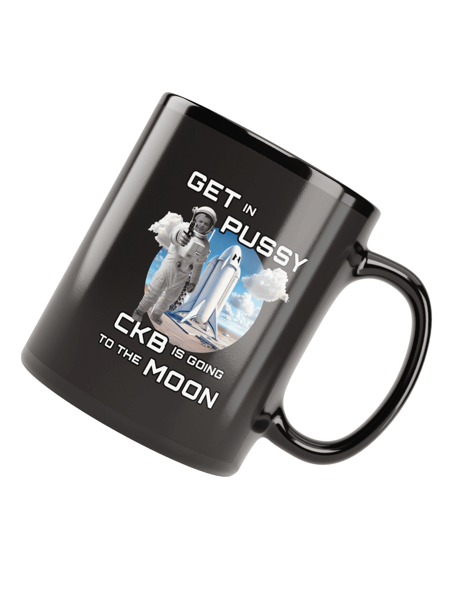 CKB is Going to the Moon Mug Black product image (5)