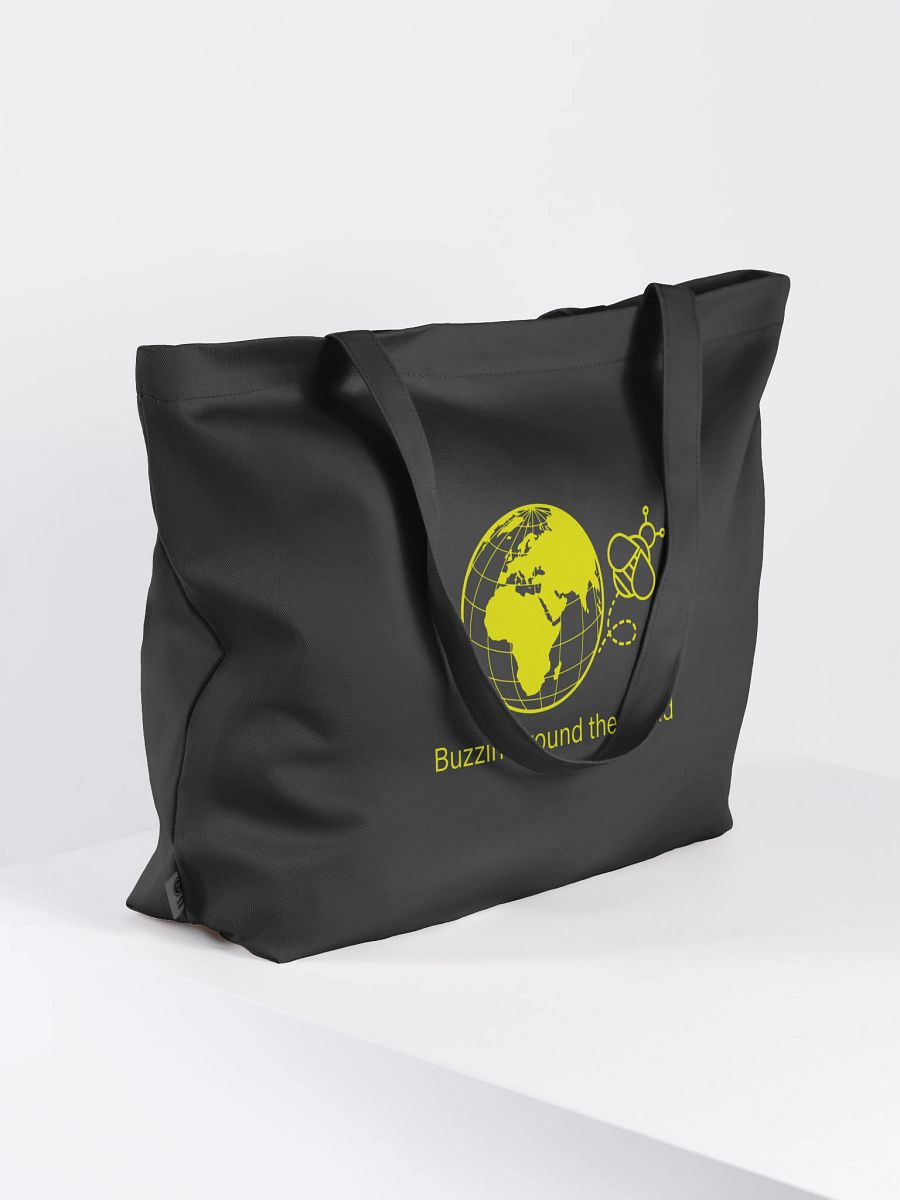 Buzzin Around the World Organic Tote Bag product image (4)