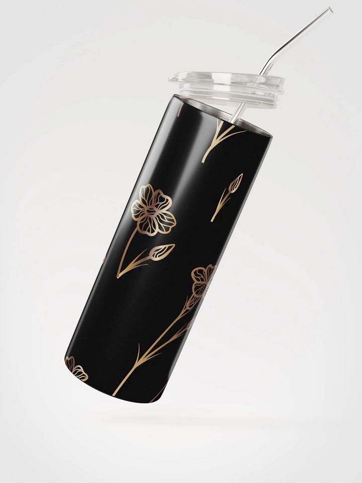20 0z Stainless Steel insulated Tumbler with reusable Straw, leak proof cup lid, Portable Tumbler Mug Flasks product image (2)