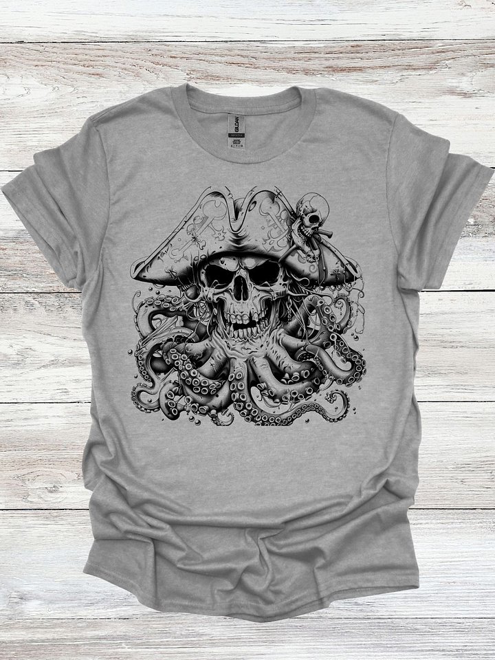 Pirate's Skull & Tentacles T-Shirt product image (1)