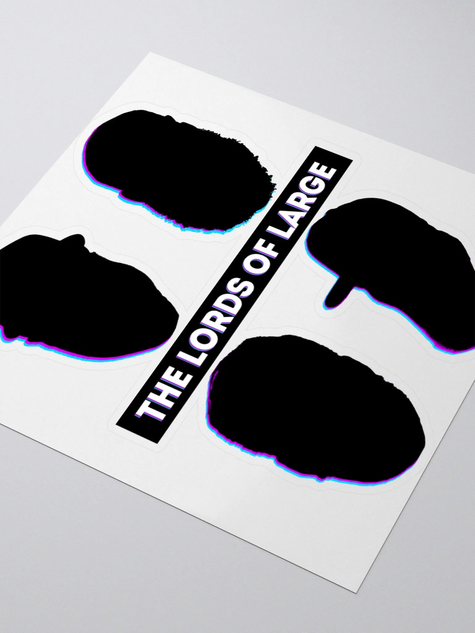 The Lords of Large Sticker Black product image (3)