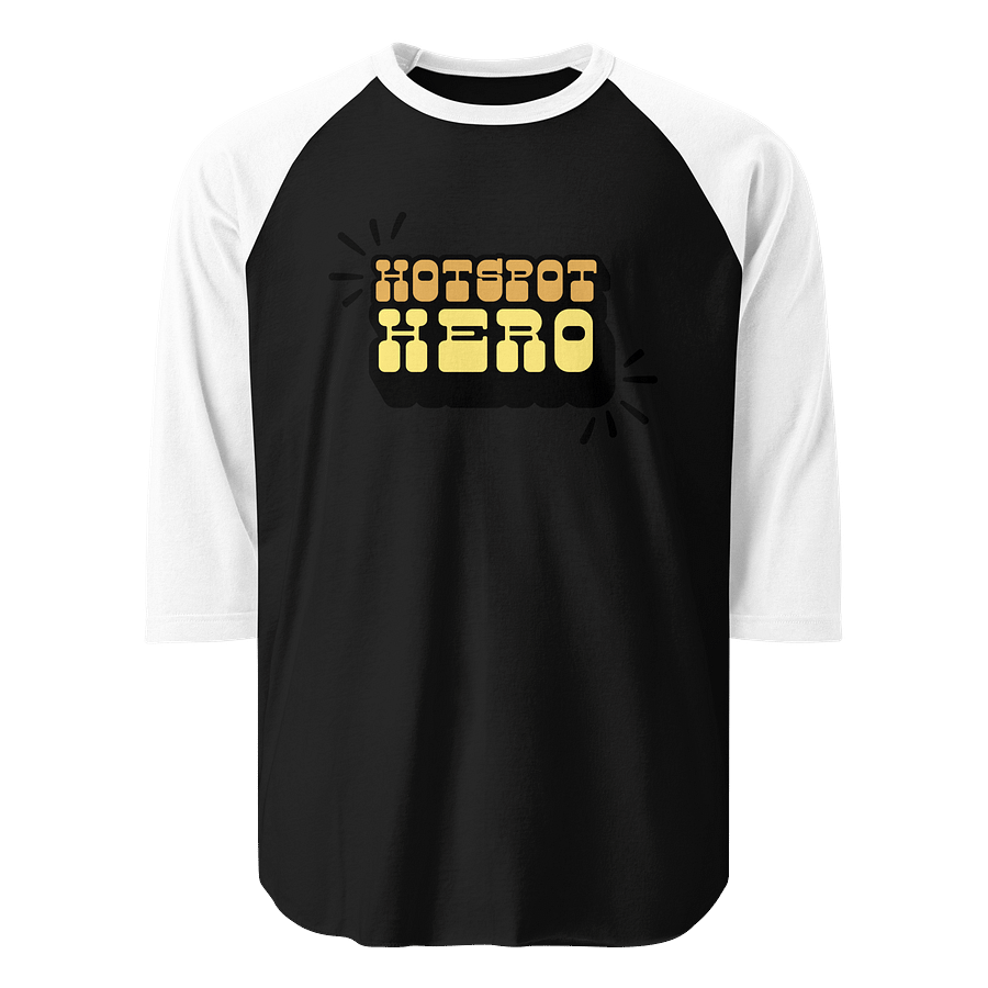 Hot Spot Hero - Baseball Tee product image (1)