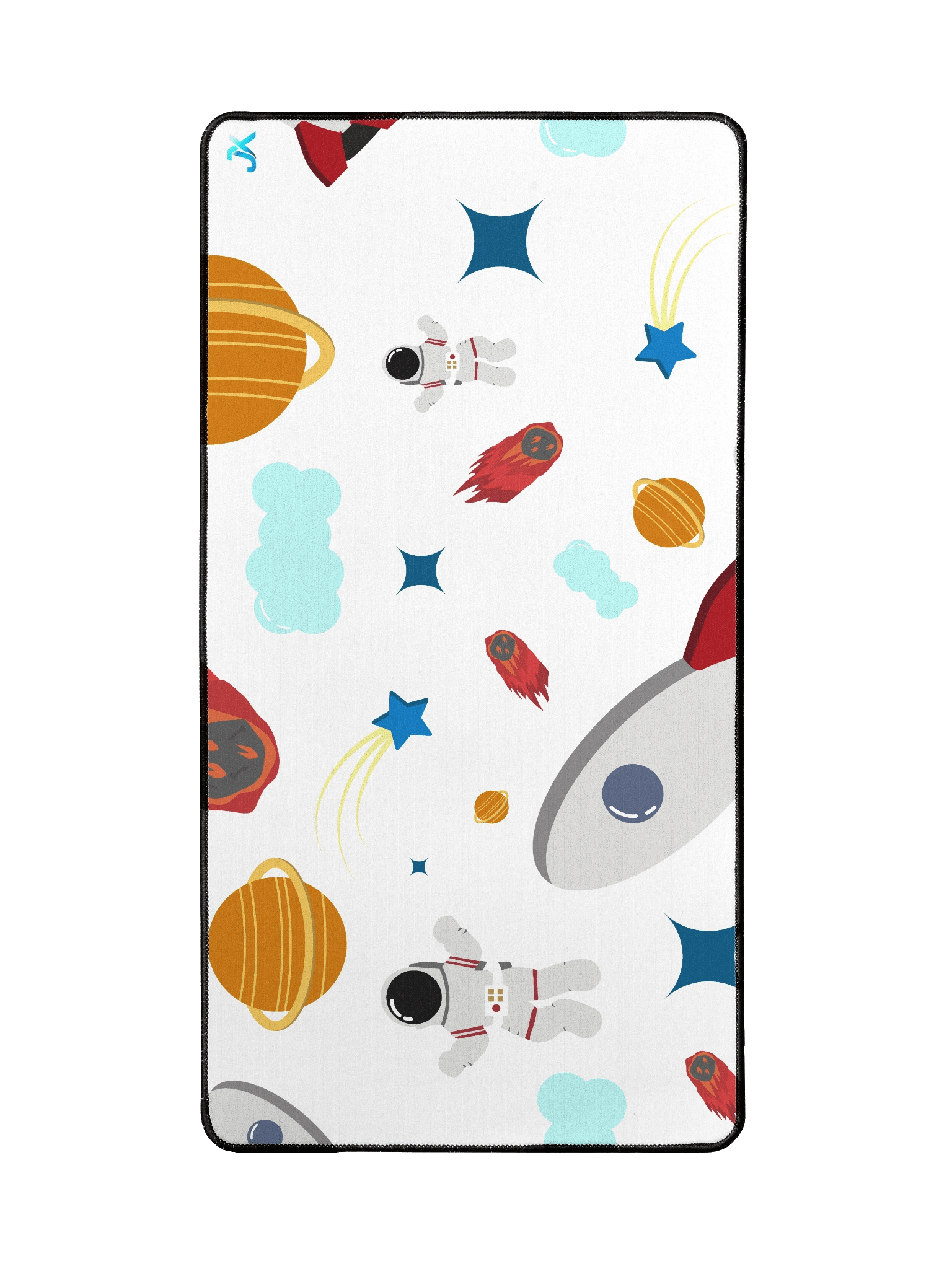 RocketDreams White - Mouse Pad Extra Large - 33” x 15” product image (4)