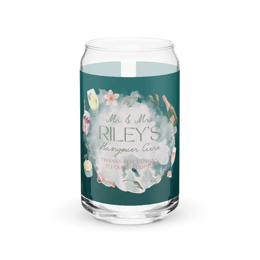 Thanks for coming to our wedding! SIPPER Glass, product image (2)