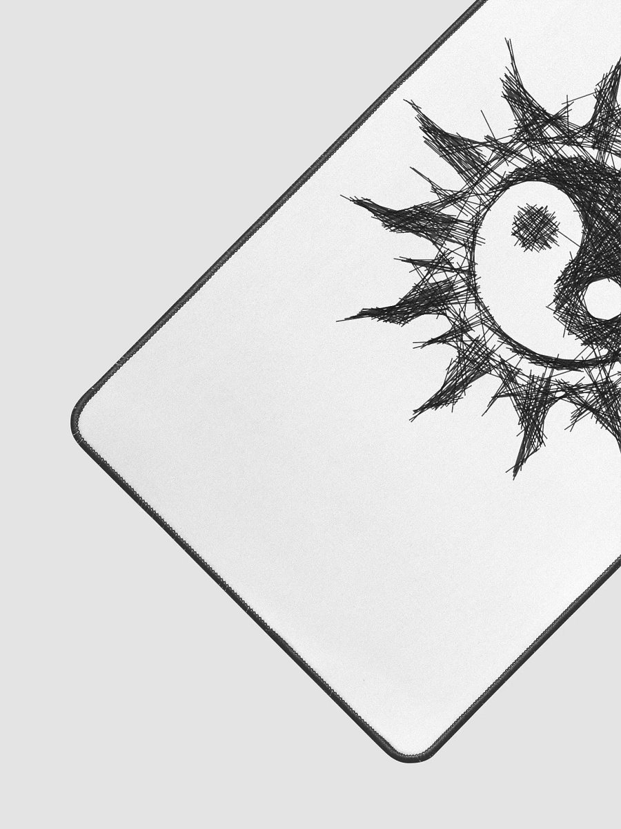 Desk Mat - Mystic Sun - Celestial Yin-Yang Design product image (3)