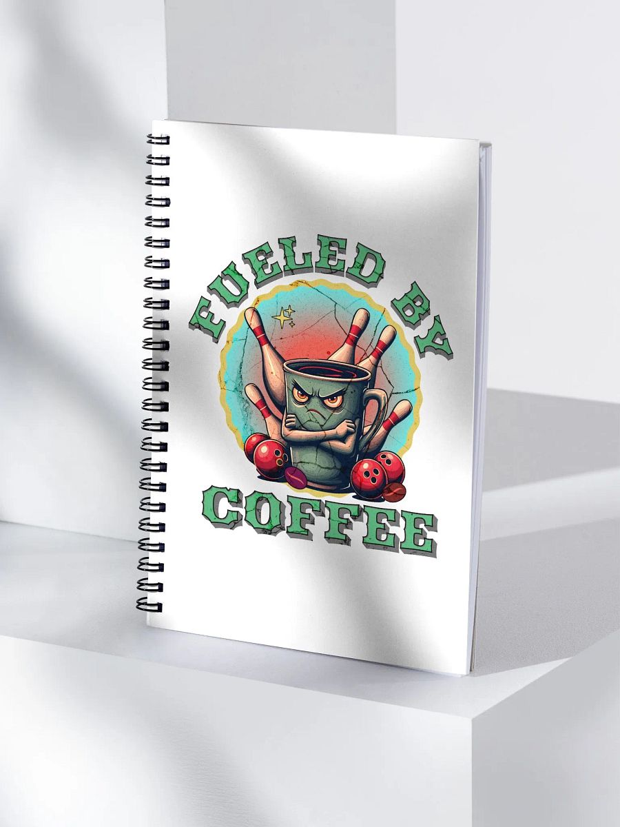 Fueled By Coffee Bowling Notebook product image (3)