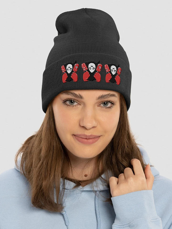 Visceral Embroidered Beanie product image (1)