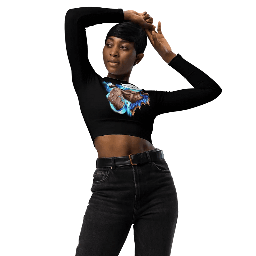 Women UI Long Sleeve Crop Top product image (3)
