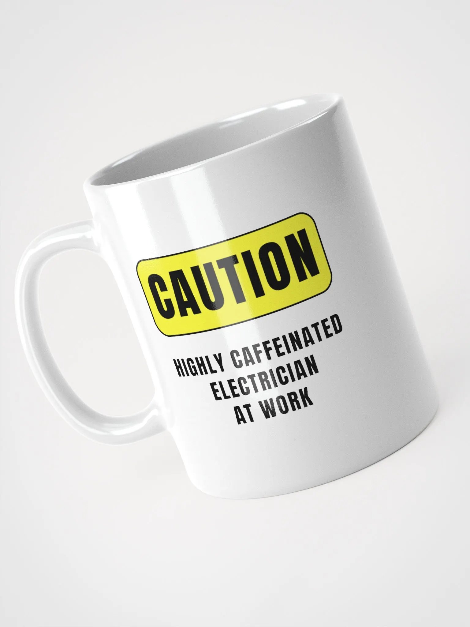 Electrician Mug - Caution Highly Caffeinated product image (8)