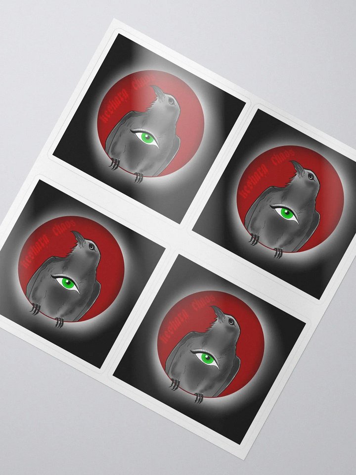 Keshara's Raven 4 Piece Sticker product image (2)