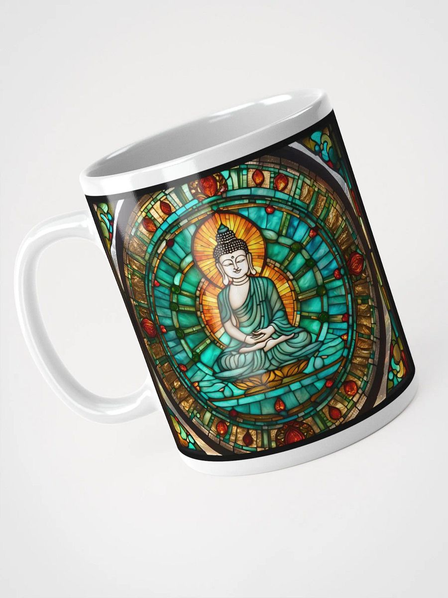 #005 White Tara Buddha Stained Glass Mug product image (9)