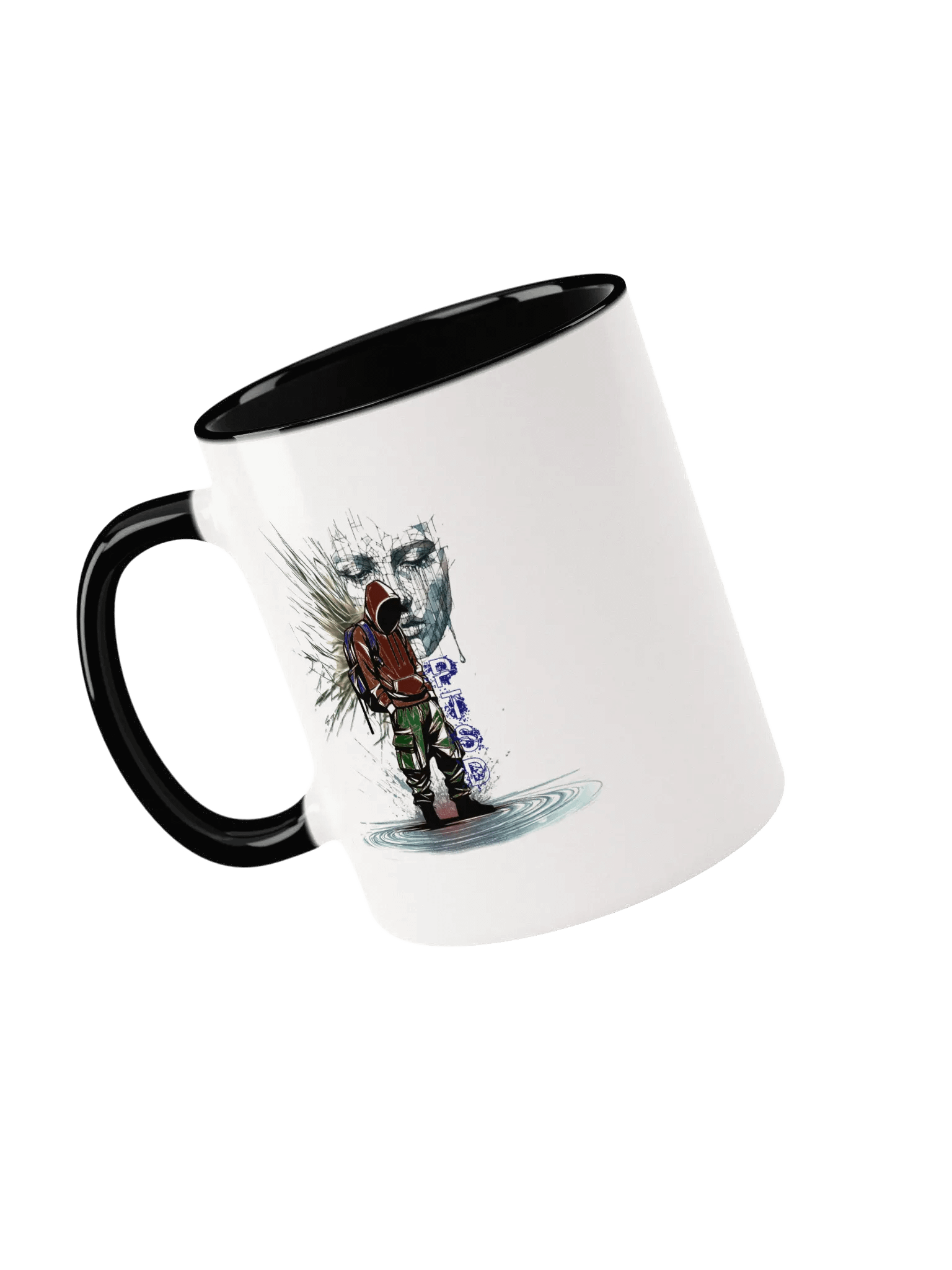PTSD: Silent Struggle Ceramic Mug with Color Inside product image (35)