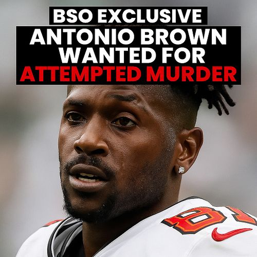 Antonio Brown is on the run as the cops have issued a warrant for an attempted murder charge. More details on BSO #AB #Murder...