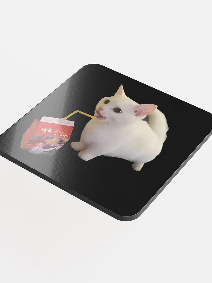 Glossed Cork Coaster: Meme Cats product image (4)