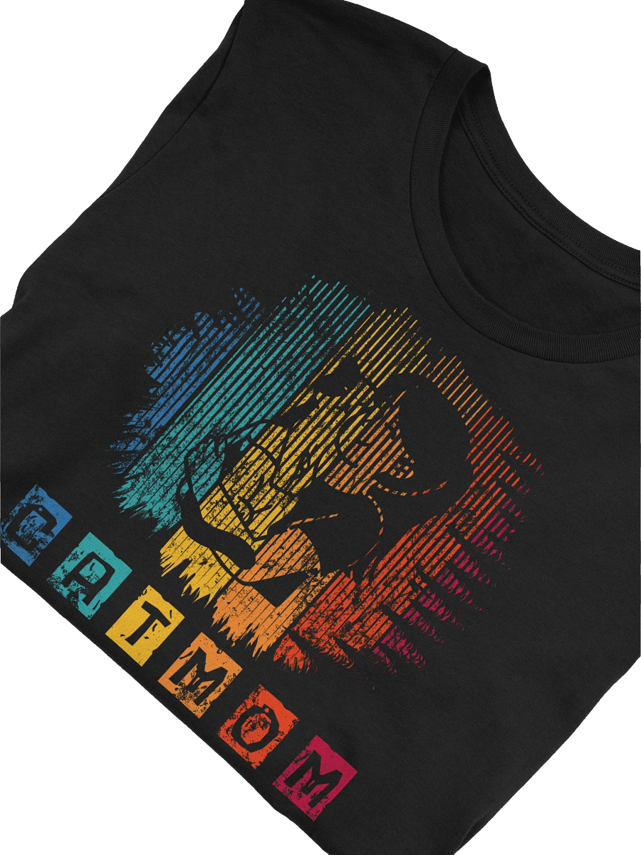 Retro 90s Grunge Cat Mom T-Shirt - Cute Feline Lover Gift Tee product image (45)