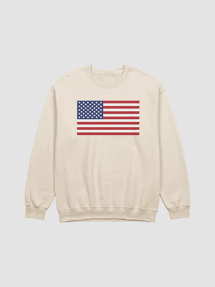 Classic American Flag Sweatshirt – Bold, Timeless & Cozy product image (1)