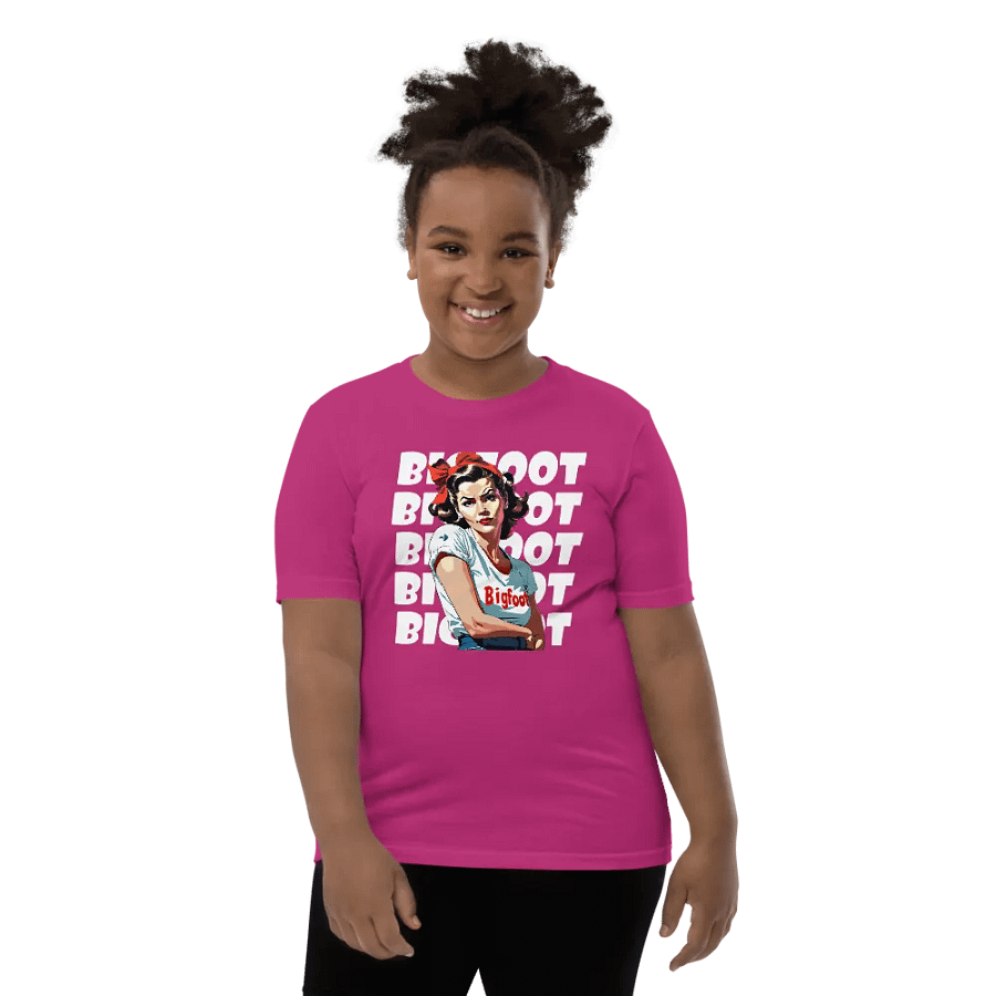 Bigfoot Girls T-shirt | Tee for Young Girls product image (5)