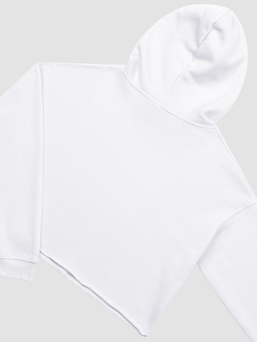 Unapologetic Flex Dripping Logo Design Crop Hoodie product image (4)