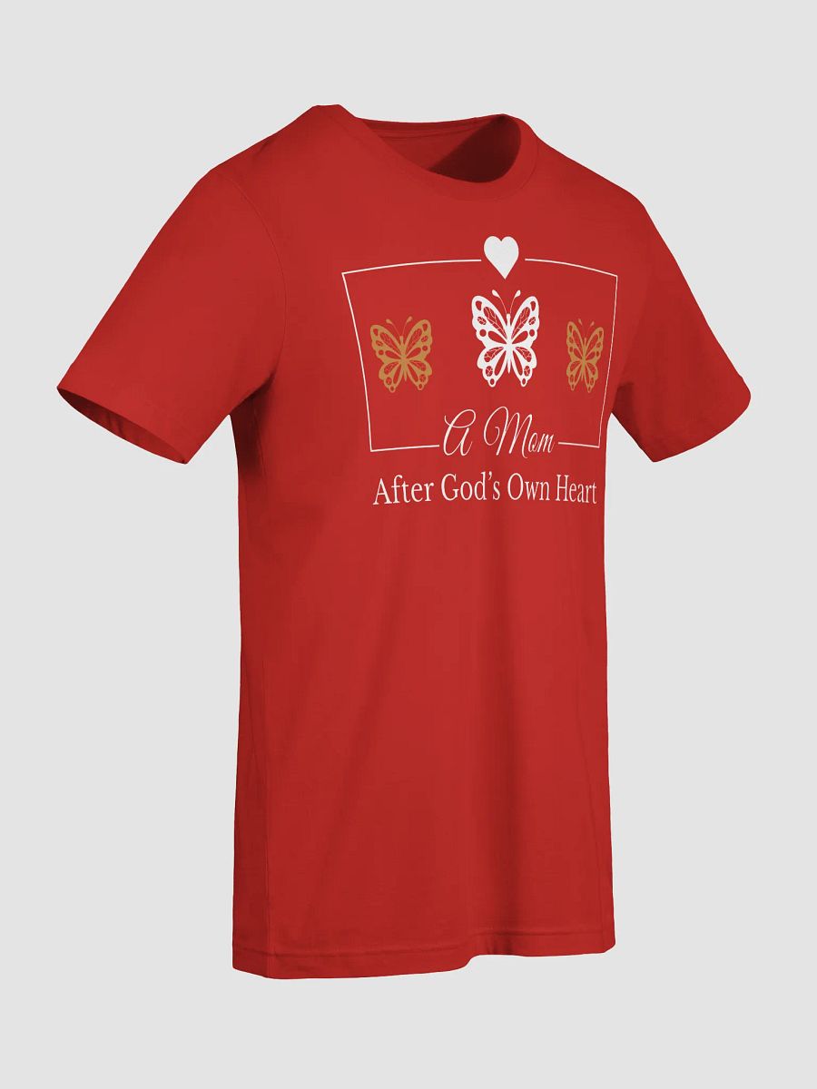 God`s Heart Mom, Bella Canvas T-shirt product image (6)