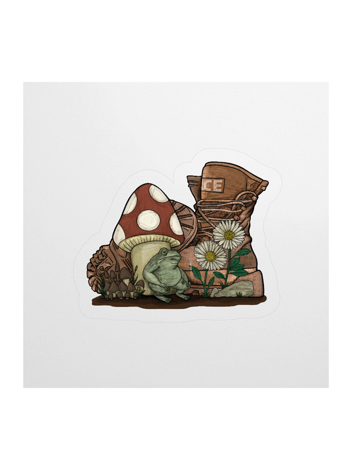 This Frog Don't Dance - Sticker product image (2)