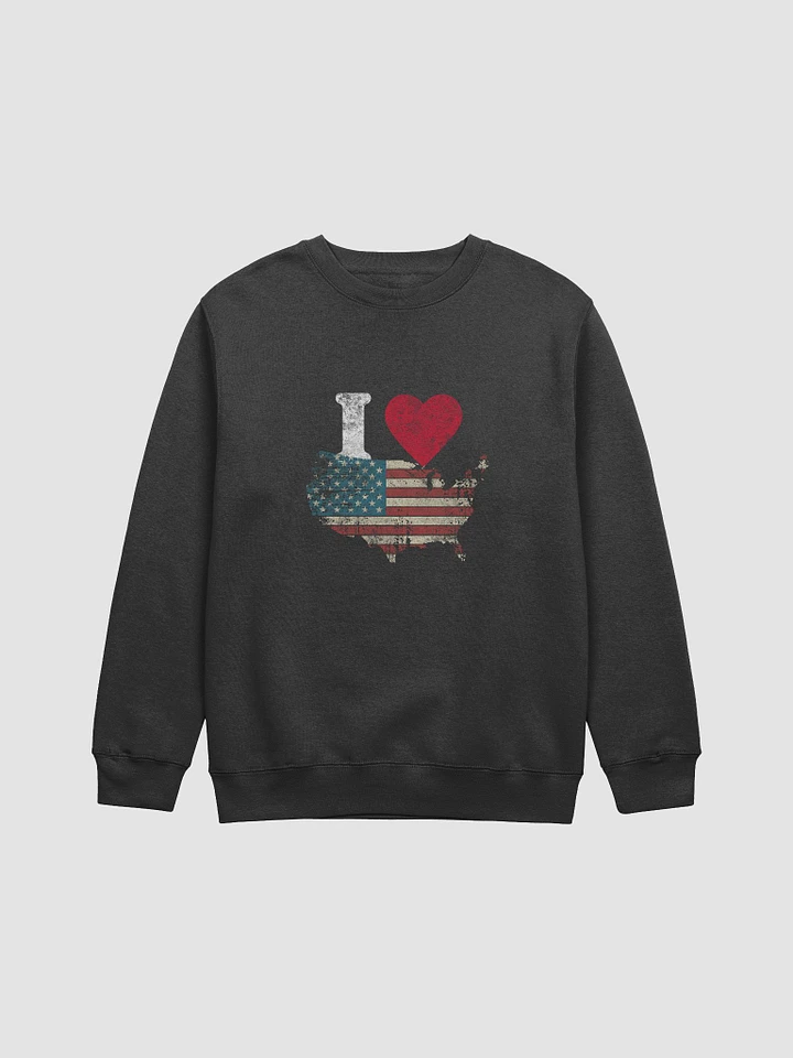 I Love the USA - Sweatshirt product image (4)