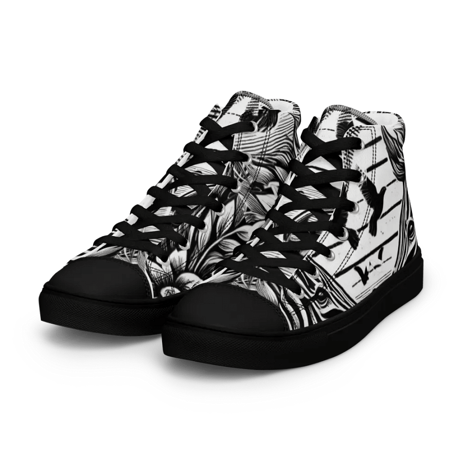 Zebra Sunrise High Tops product image (7)