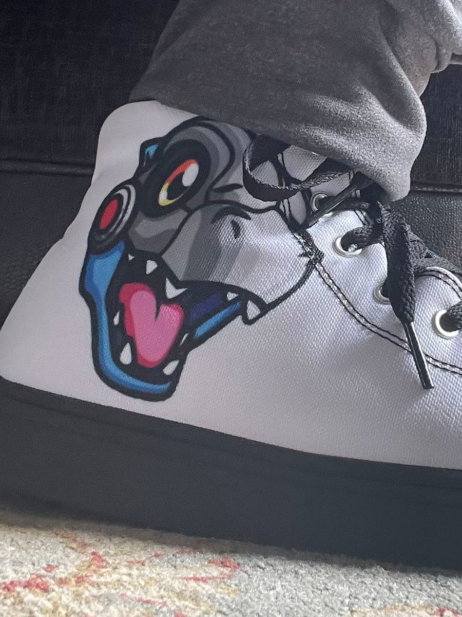 Metal Agumon Digi-High Tops product image (1)