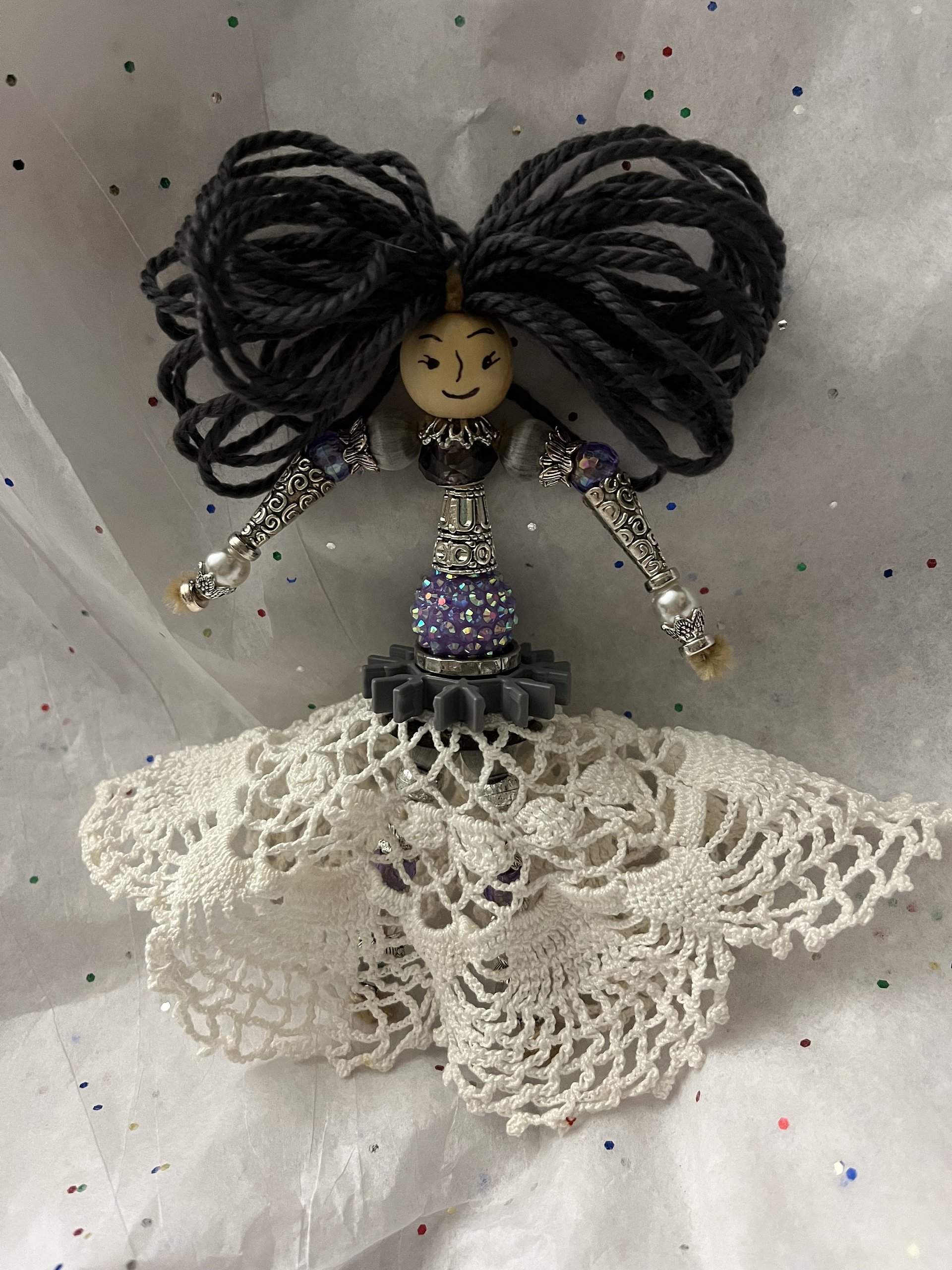 Lavender Queen Lace Doll/Ornament product image (6)