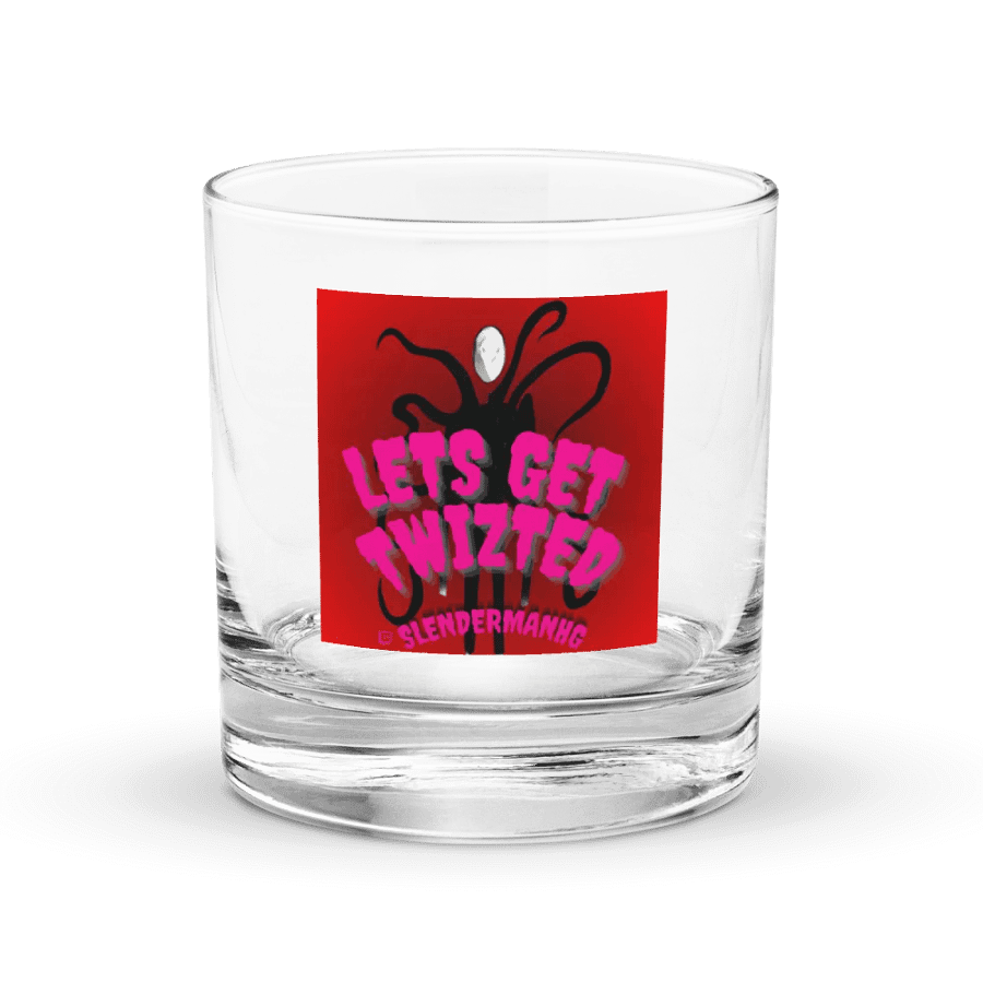 TWISTED SLENDERMAN ROCKS GLASS product image (1)