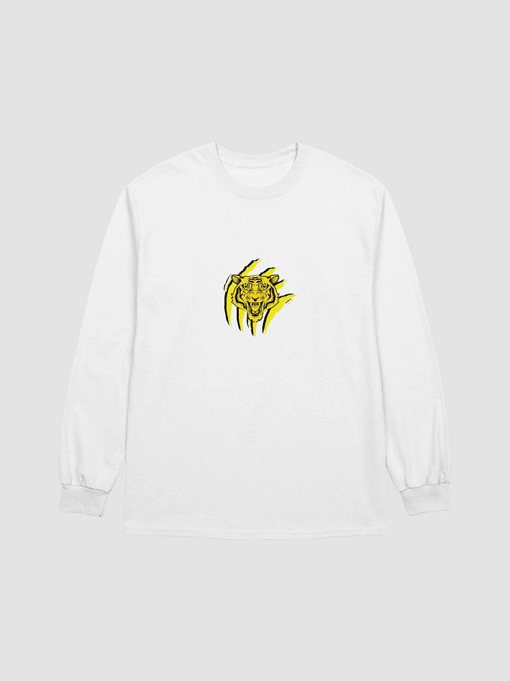 Camiseta de manga larga con diseño de tigre rugiente product image (1)