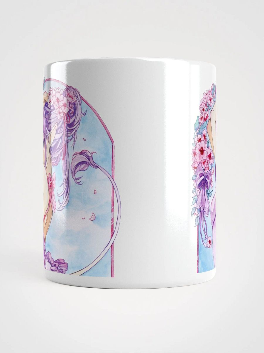 Unicorn and Lilac White Glossy Mug product image (5)
