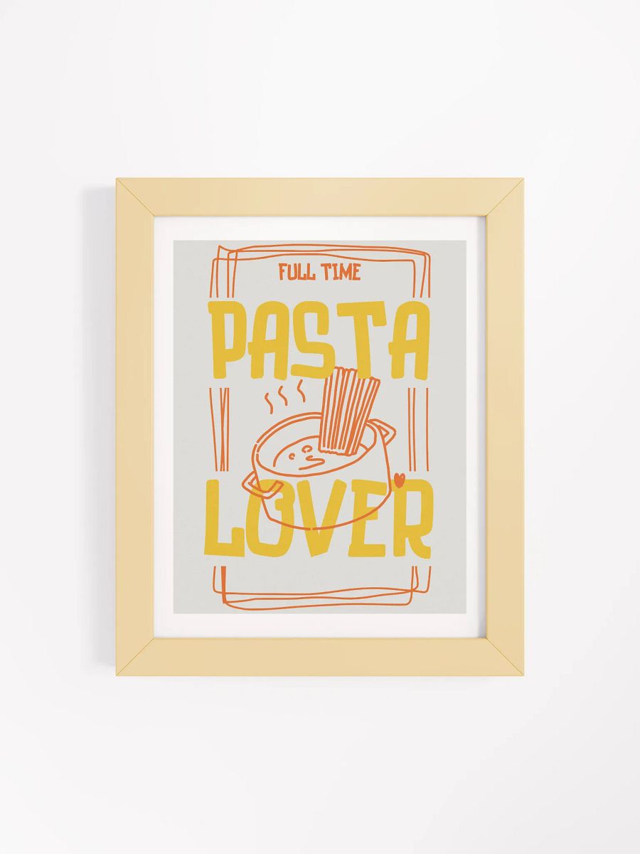 Saucy Pasta Lover Framed Poster product image (4)