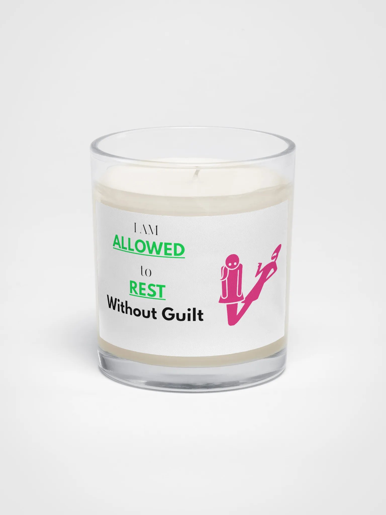 Without Guilt - Affirmation Candle product image (1)