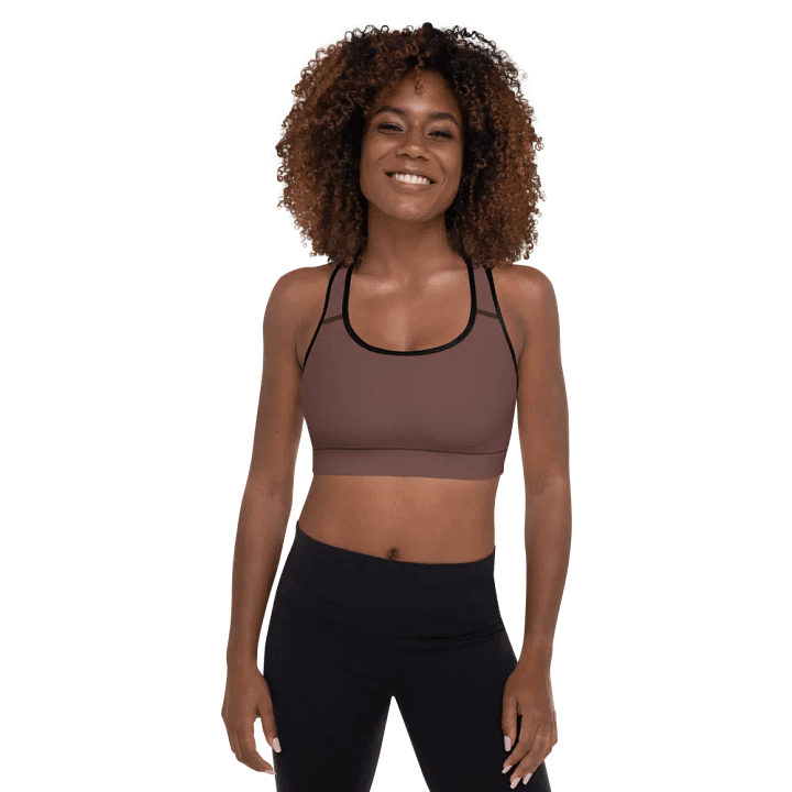 Maroon Muse Padded Activewear Sports Bra product image (2)
