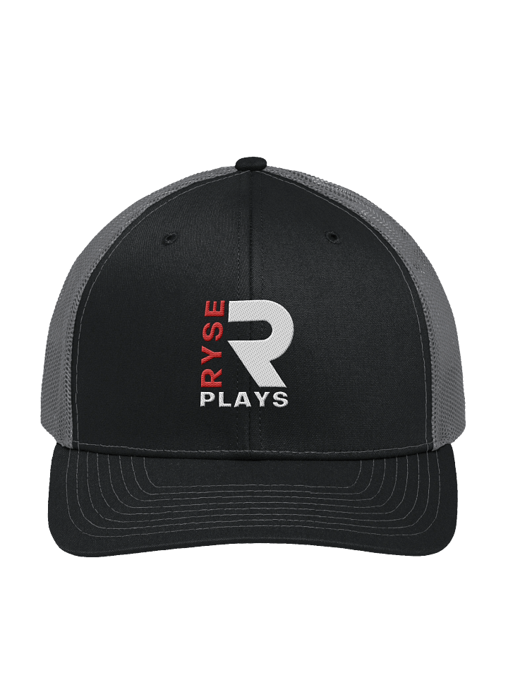 Ryse Plays Trucker Cap (white & red logo) product image (1)