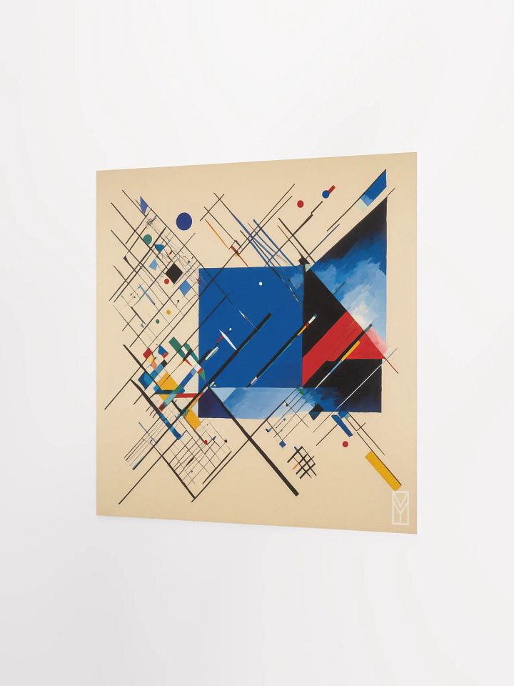 Poster Global Error in Blue product image (2)