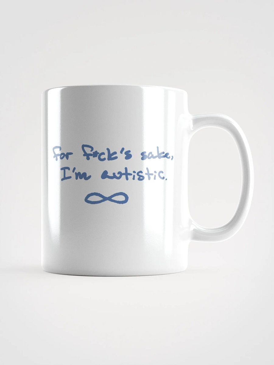 FFS, I'm autistic (teal design) mug product image (1)