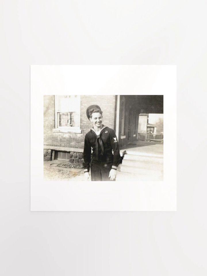 Sailor Happy To Be Home - Print product image (3)