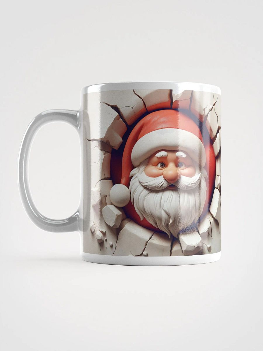 Funny Coffee Mug,Christmas Drinkware,Festive 3D Santa Mug,Christmas Gift Idea,3D realistic Cup,Funny Santa Chimney Mug,Holiday Gift, product image (17)