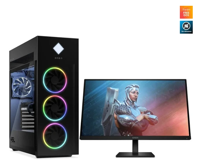 1429 Pack Pc Gaming OMEN 45L + Monitor OMEN FullHD product image (1)