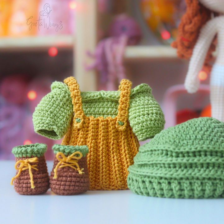 Doll Amber Autumn Pattern Amigurumi (Digital download) product image (2)