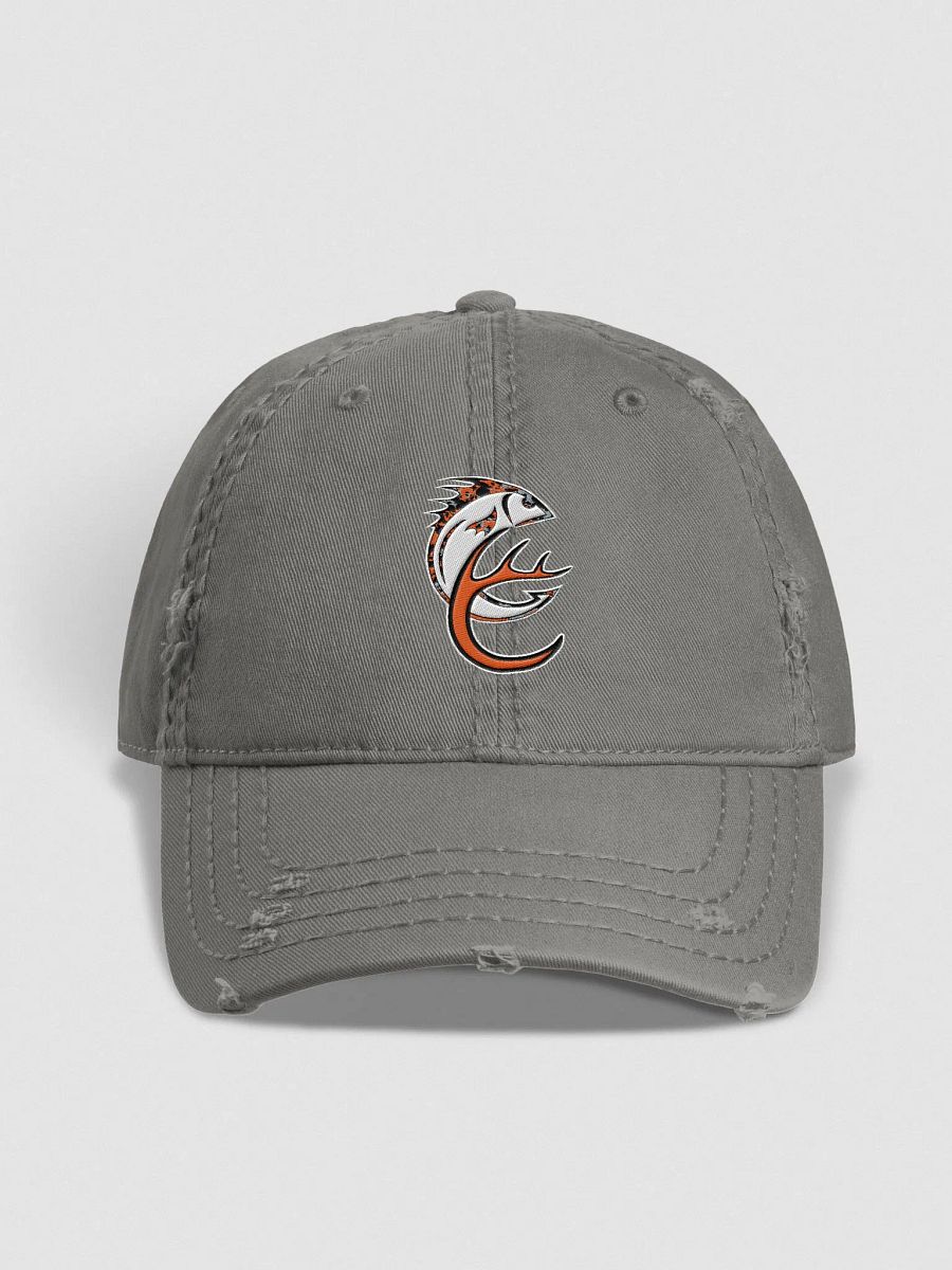 Cast And Camo Grey Distressed Hat product image (1)