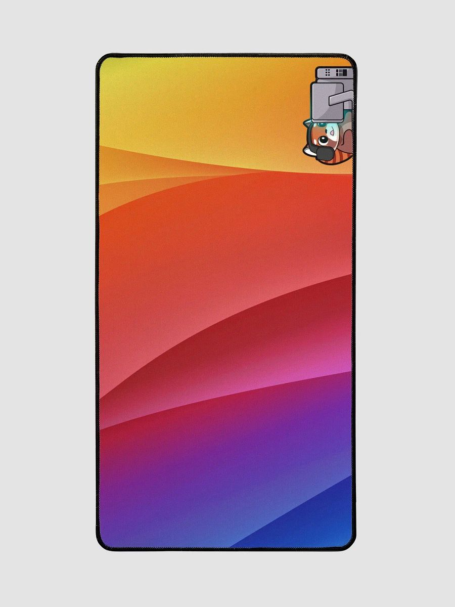 Gaming Bear Desk Mat (Happy) - 15.5" x 31.5" product image (2)