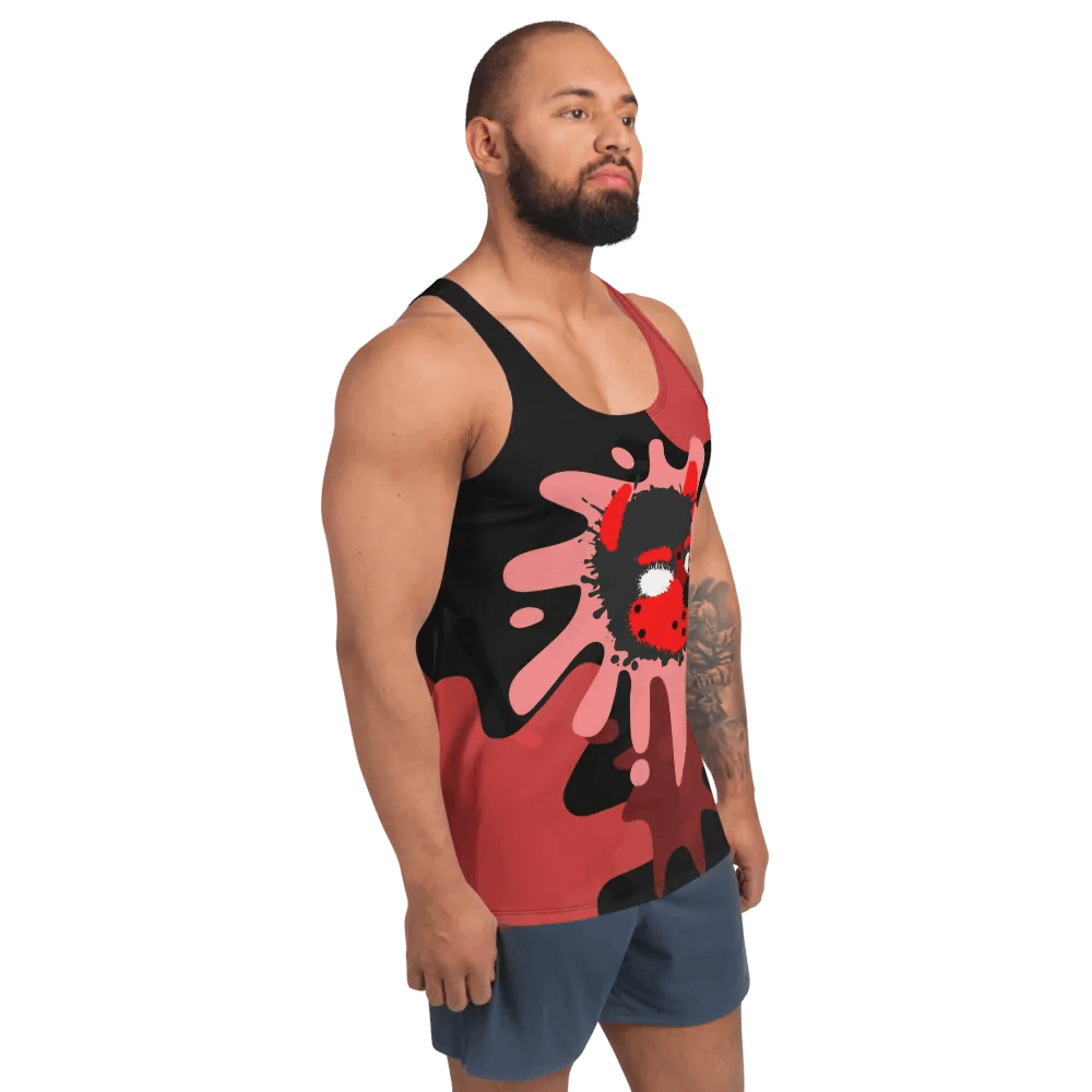 Dark Chaos Splatter Tank - Red product image (5)