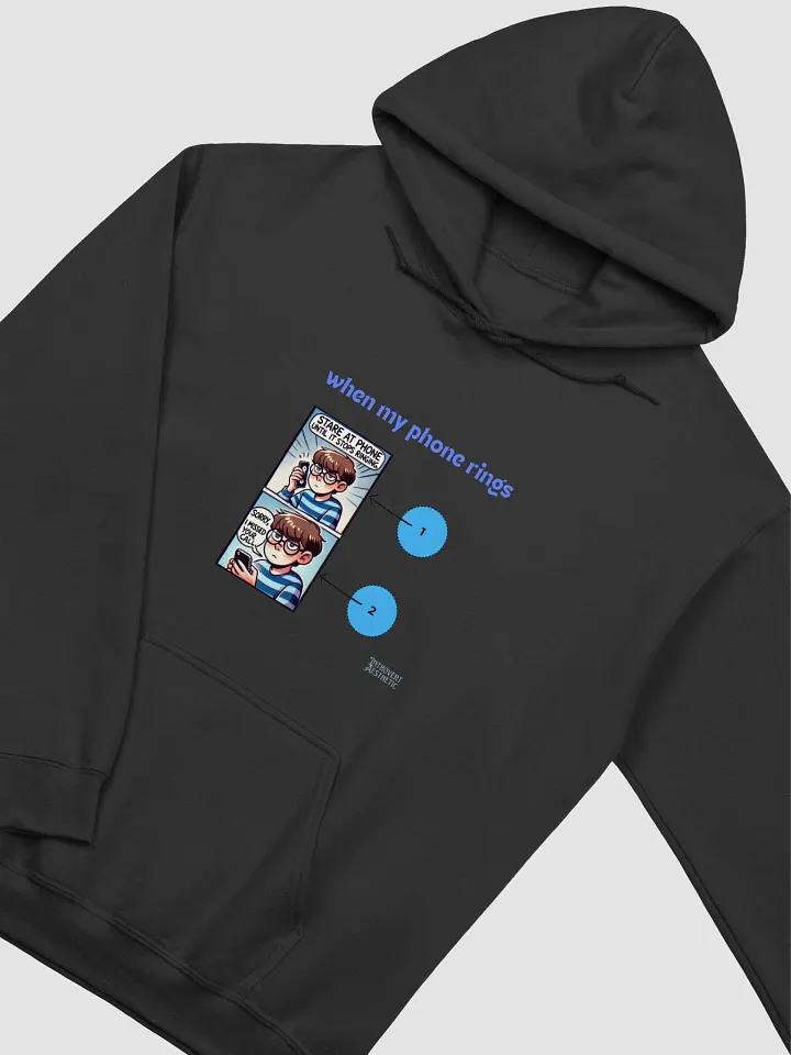 Missed Call Comic Hoodie product image (2)