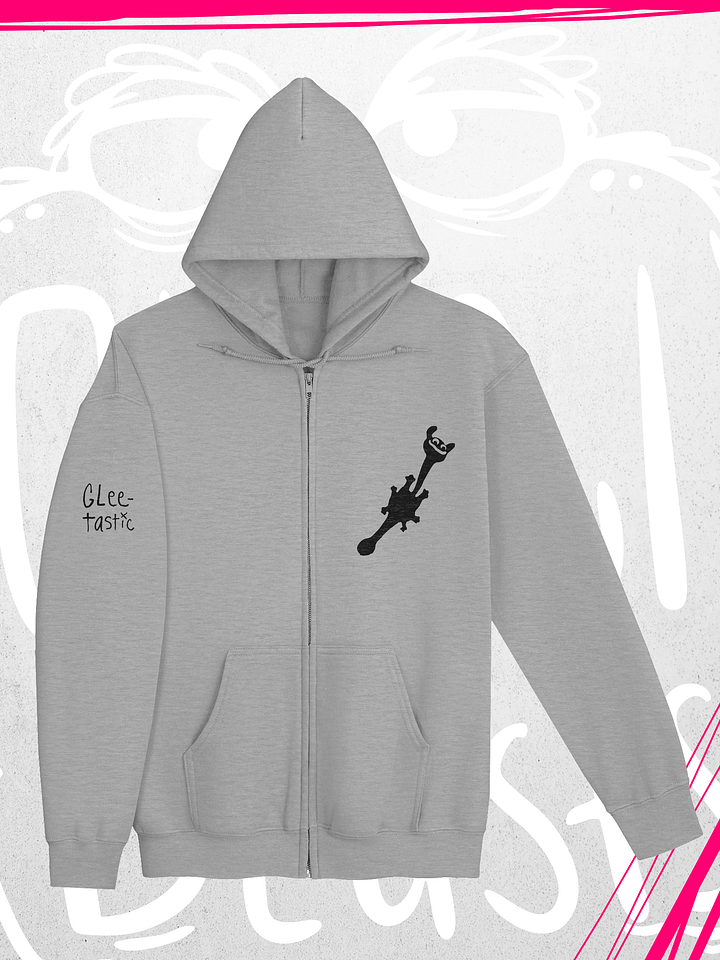 Balloof Heavyweight Zip Up - Black Imprint product image (1)