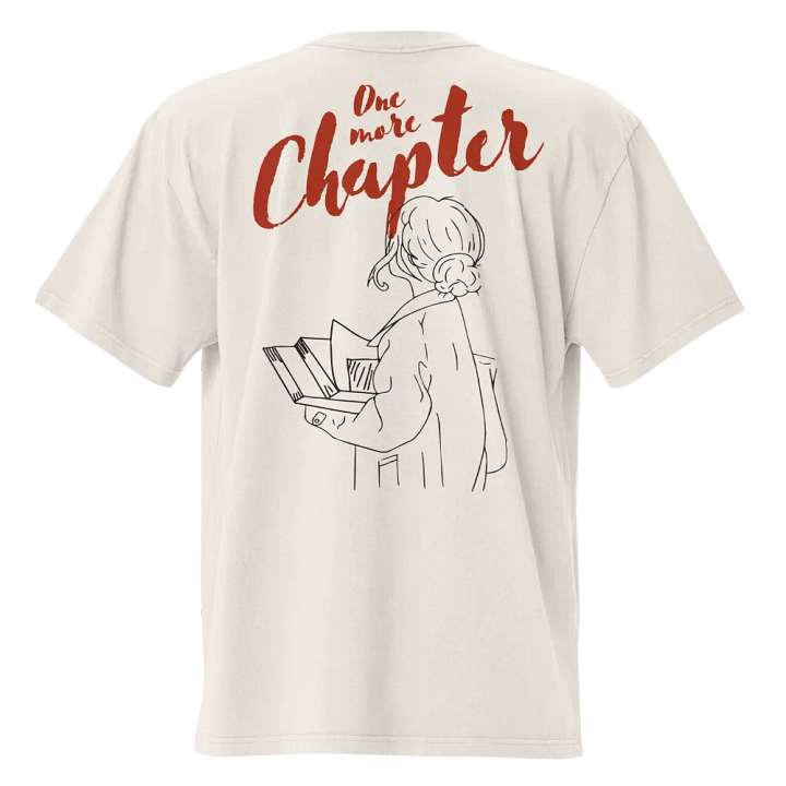 The 'One More Chapter' Oversized T-Shirt product image (2)