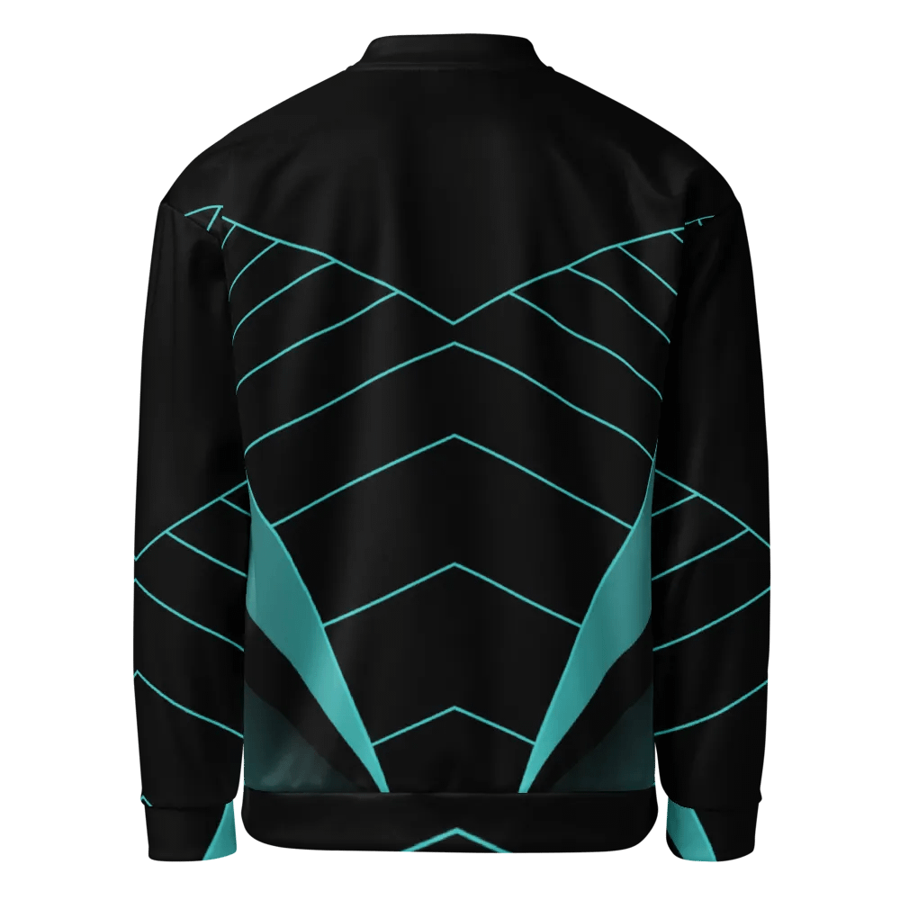 Futuristic Vortex All-Over Print Bomber Jacket product image (4)