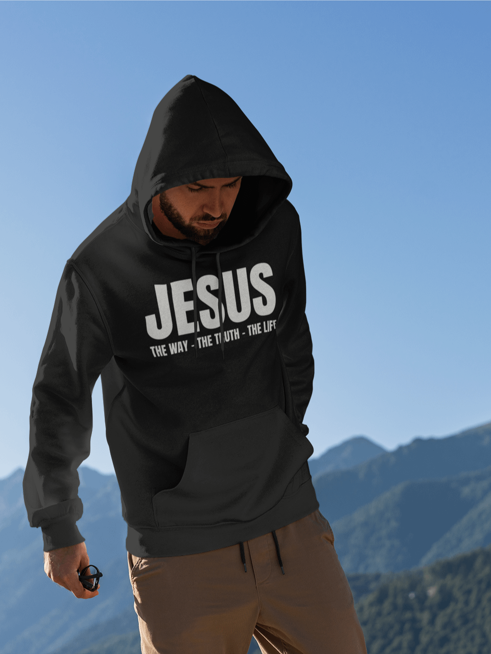 Jesus The Way The Truth and The Life Premium Hoodie product image (1)