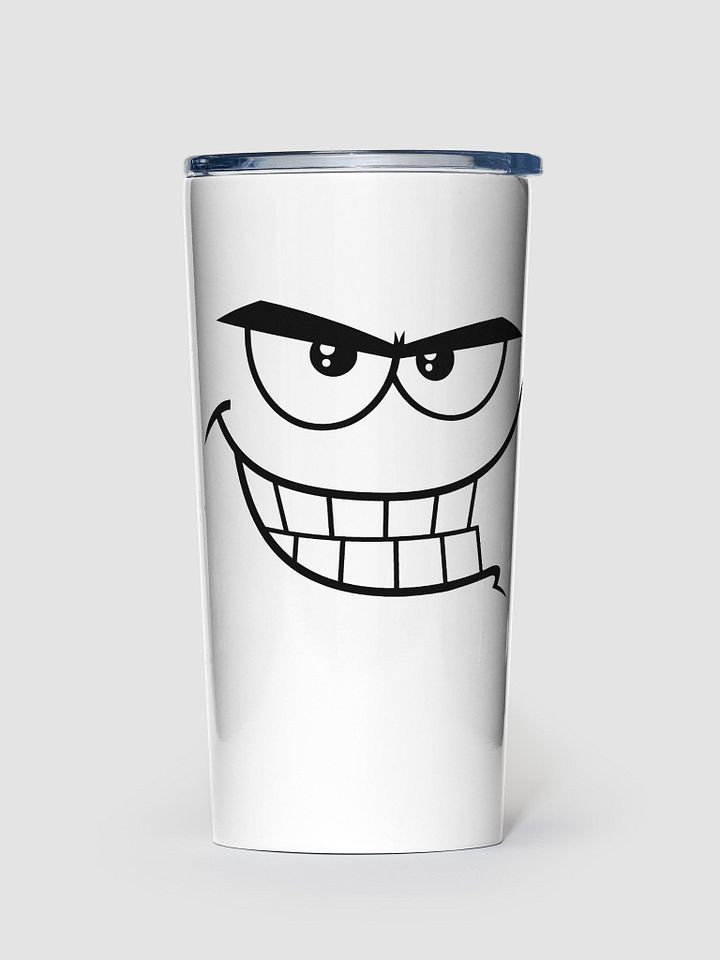 Grinning Face 20oz Stainless Steel Tumbler product image (1)